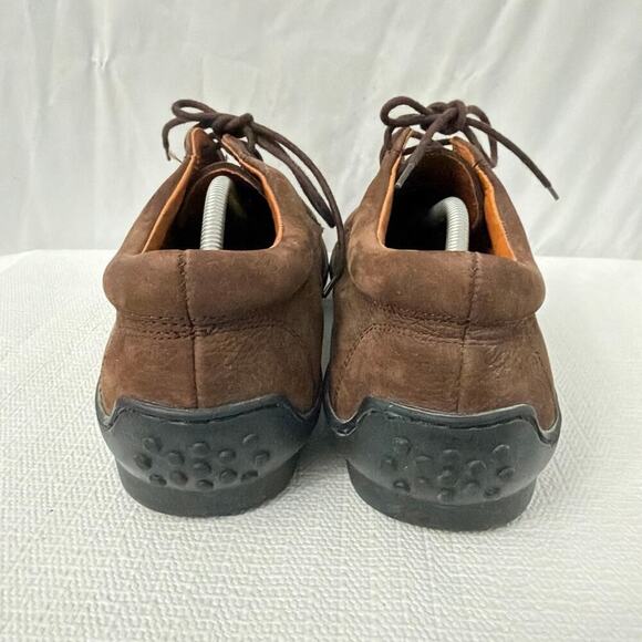 Tommy Bahama Shoes Mens Sz 11 Oxford Brown Leather Driving Made in Spain Lace Up